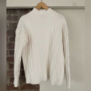 Tahari Cozy Cable Knit Sweater